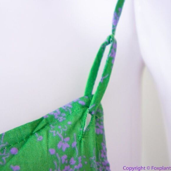 NEW Intimately Free People‎ Caught Up Printed Slip Dress, Green, M - Picture 12 of 15